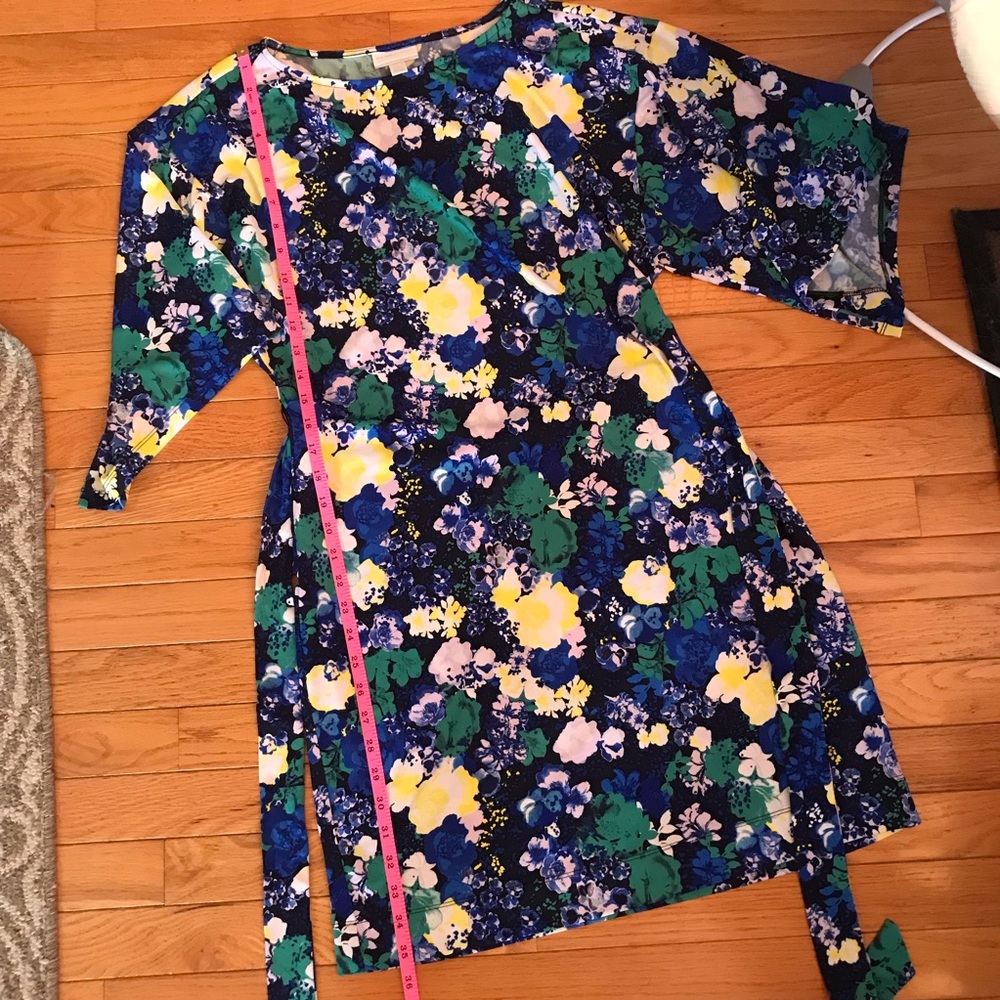 New York & Company Blue Floral Dress, medium - Picture 3 of 4